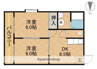 高橋コーポ【3階】の間取り