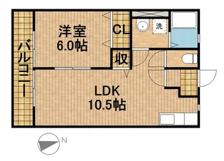 グランドソレーユ【1階】の間取り