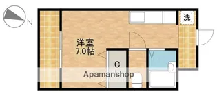 リミエールKⅠ【205号室】の間取り