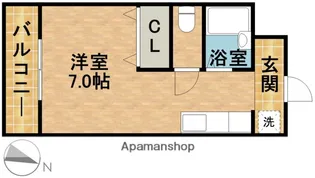 リミエールKⅠ【3階】の間取り