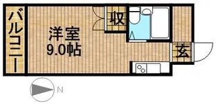 磐田グレイス第3マンション【2階】の間取り