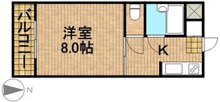アメニティーベル【1階】の間取り