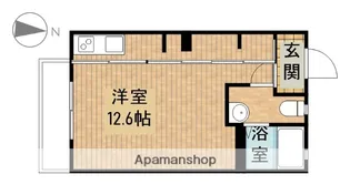 さくらハウス【206号室】の間取り