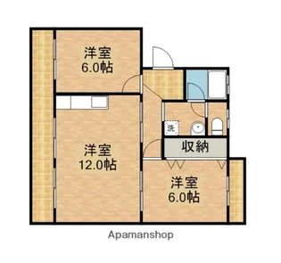 I・Tハイツ【3階】の間取り