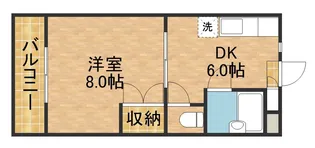 シャンブル24【2階】の間取り