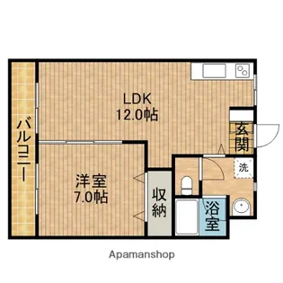 BSマンション【4階】の間取り
