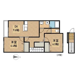 ヴェルジュ【2階】の間取り