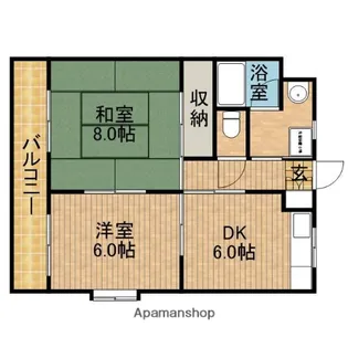 エスペランサⅡ【1階】の間取り