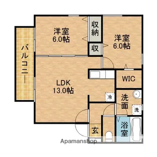 ブレステージ【2階】の間取り