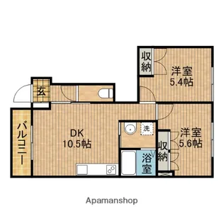 EPIⅢ【1階】の間取り