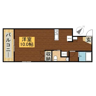 ARCO15【301号室】の間取り