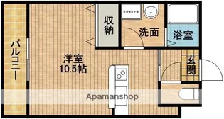 グランストーク篠ケ瀬【4階】の間取り