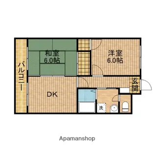 グランドパレス【3階】の間取り