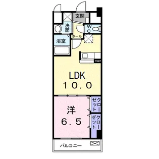 メゾン・ド・エクセレンスⅡ【1階】の間取り