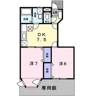 コージー・コート【1階】の間取り