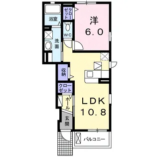 トリフォリウム【1階】の間取り