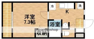 NEXTAGE新橋【306号室】の間取り