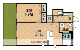 MAST TOWN小山【1階】の間取り