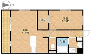 グランソレイユ【3階】の間取り