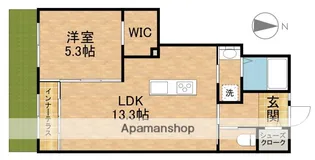 RUBY Ⅴ【1階】の間取り