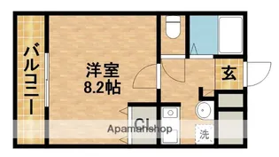 シャトルⅠ【2階】の間取り