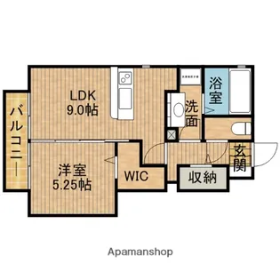 ソフィア【1階】の間取り