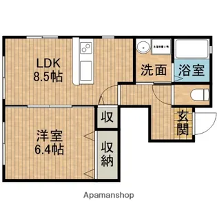 シェボンⅤ【1階】の間取り