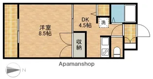 エスペランサ上島【3階】の間取り