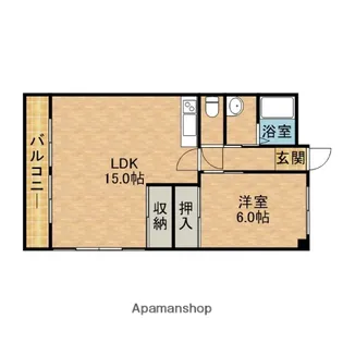 アイレジデンス藤枝【4階】の間取り