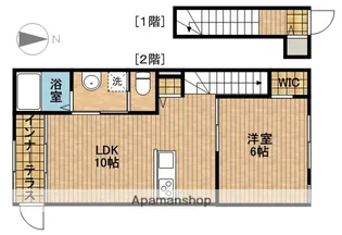 ドマーニⅢ【203号室】の間取り
