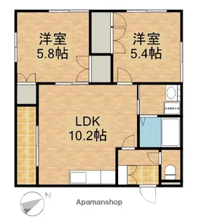 ETERNITY【1階】の間取り