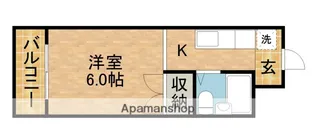 パビリオンアオシマ【310号室】の間取り