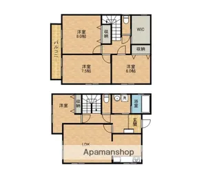 静岡県焼津市一色【一戸建】の間取り