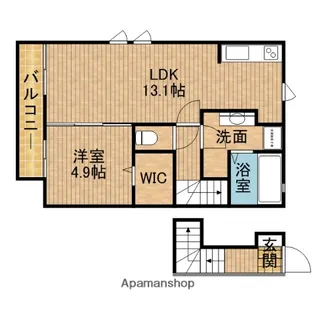 ム・ラージⅤ【2階】の間取り
