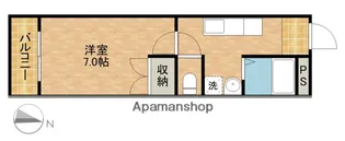 グランデール和合【3階】の間取り