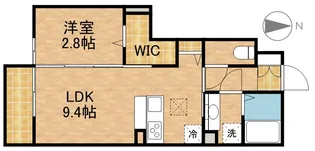 メヌエット【1階】の間取り