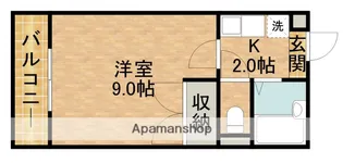 MARIPOSA【1階】の間取り