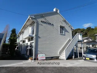 ホワイトハイツA【1階】の外観