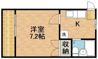 タウンオグスA【101号室】の間取り