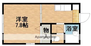 パラシオン文丘【202号室】の間取り