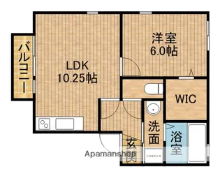 カーサフォレスト【2階】の間取り