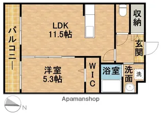 ARIETTA(アリエッタ)【3階】の間取り