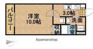 リヴエターナル【1階】の間取り