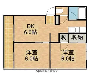 マンション司【1階】の間取り