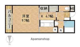 グリース【2階】の間取り