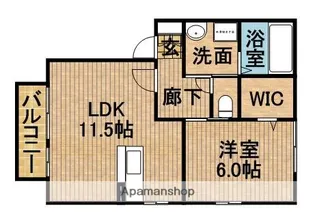 プロフォンドA【2階】の間取り