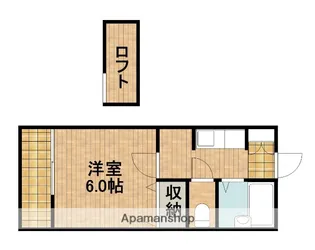 ハイツ望【204号室】の間取り