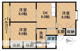 ロリヴィエⅡ【1階】の間取り