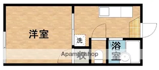 オレゴンPARTⅡ【208号室】の間取り