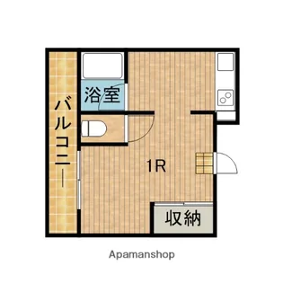 ベイカーズフィールドⅠ【2階】の間取り